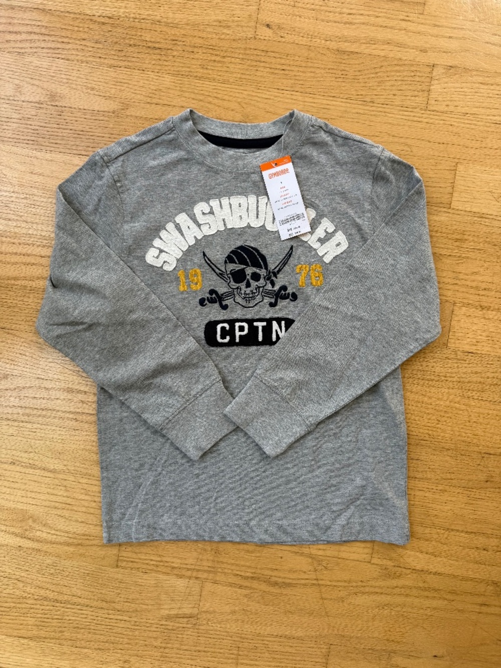 Gymboree Boys Long Sleeve Cotton Shirt Pirate 🏴‍☠️ Casual & Classic